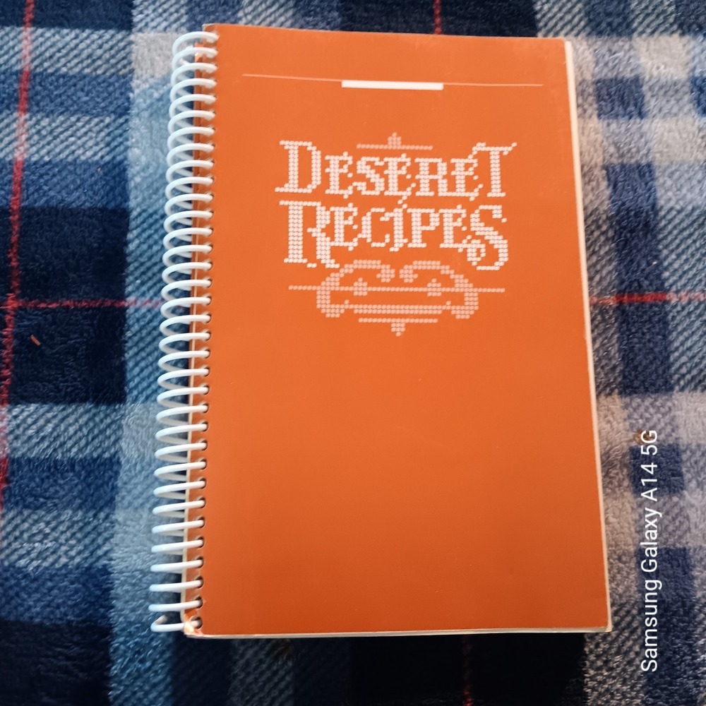 Deseret Recipes LDS Church Cookbook Vintage 1981 Spiral Recipes Salt Lake City